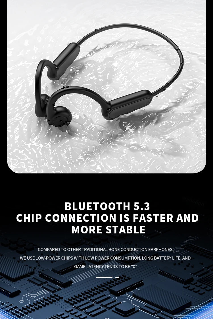 Xiaomi Mijia Bone Conduction Earphones Bluetooth 5.3 Sports Wireless Headphones Ear Hook Waterproof Headset for Running Driving