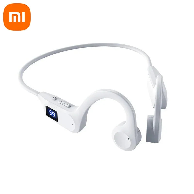 Xiaomi Fone de Ouvido com Condução Óssea Sem Fio Bluetooth Para Natação ou Qualquer outro esporte Com Microfone